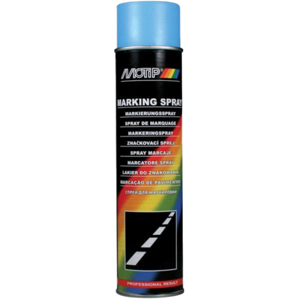 Motip Marking Spray 600 ml Blauw 28