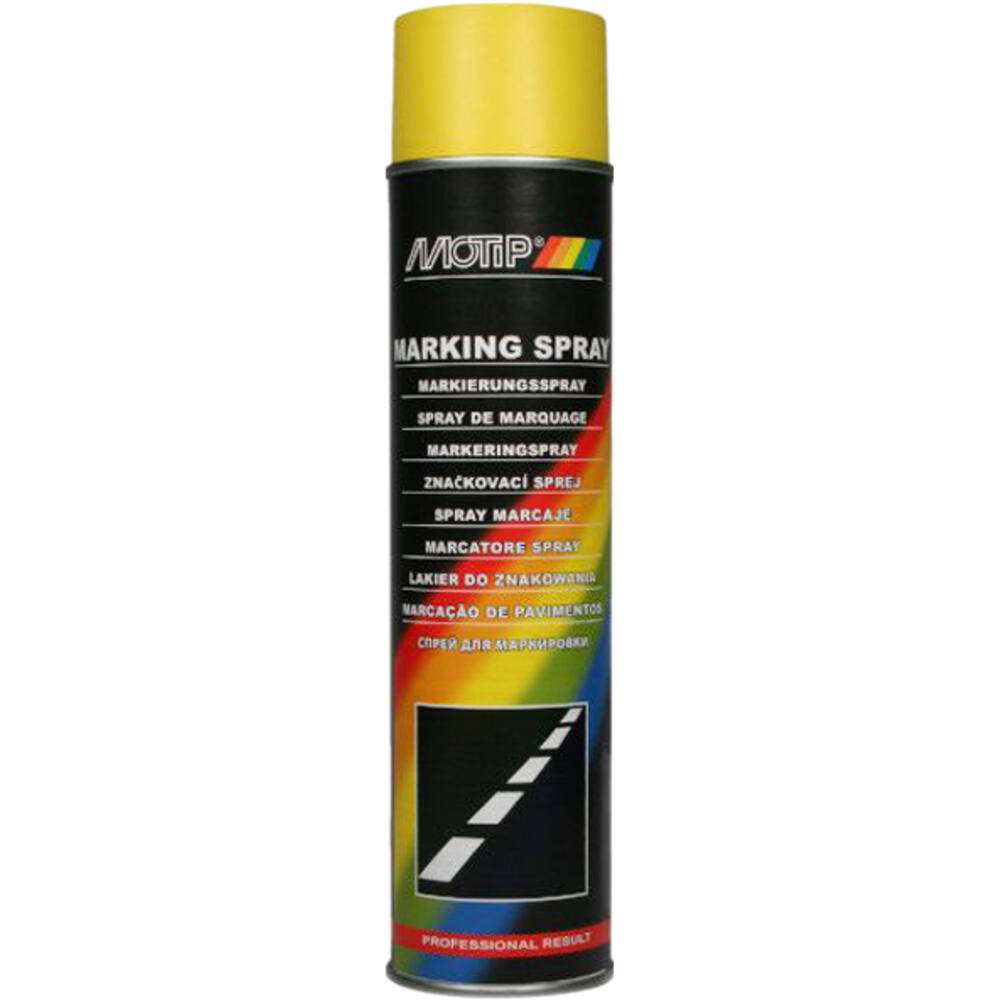 Motip Marking Spray 600 ml Geel 223 Tbv Spraywagen