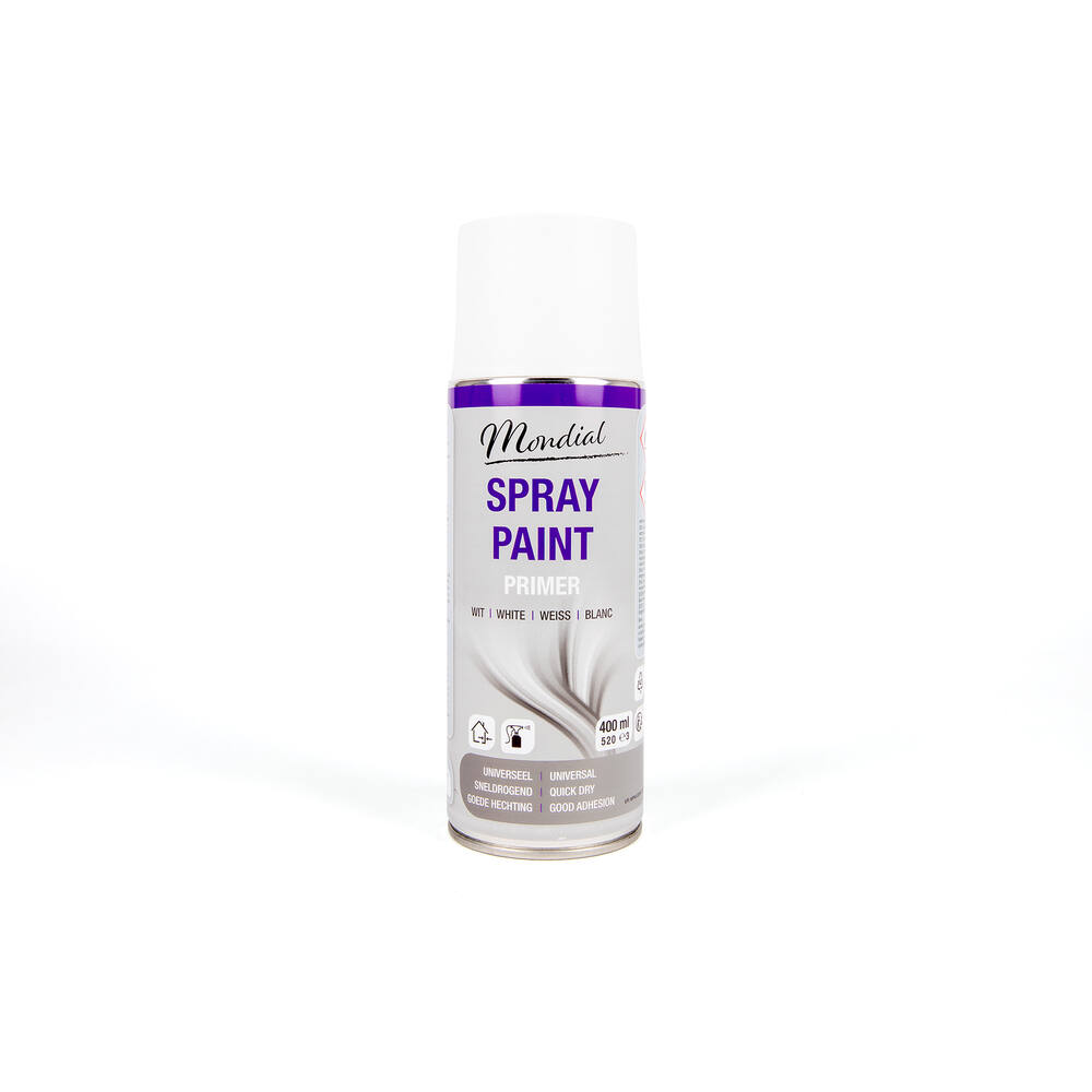 Mondial Spray Paint Primer Wit 400 ml
