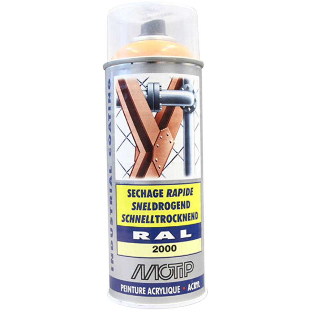 Motip Aircraft Industrie Kombi 400 ml Ral 2000 Geel Oranje