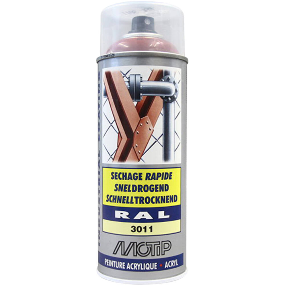 Motip Aircraft Industrie Kombi 400 ml Ral 3011 Bruin Rood