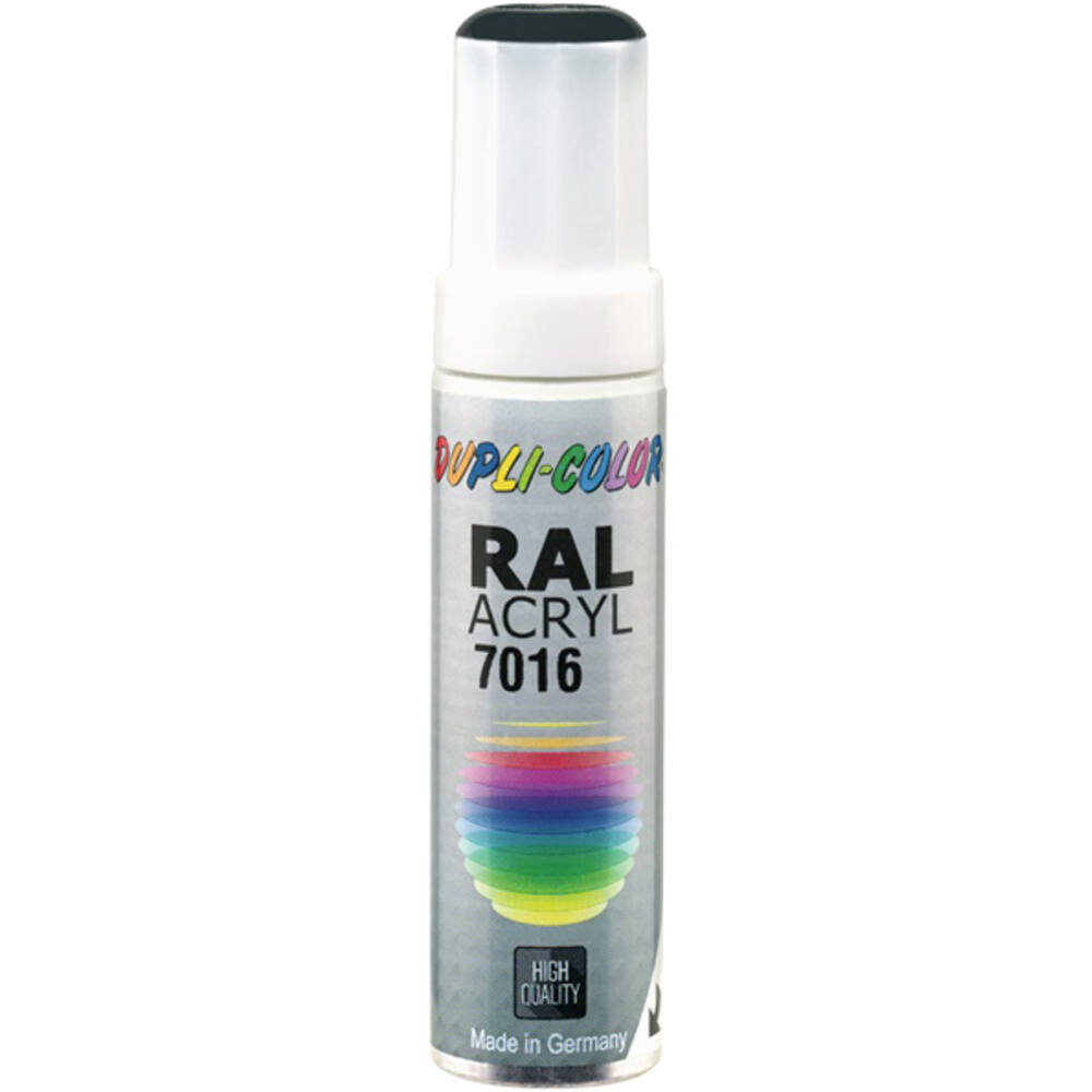 Motip Acryl Lak Kwastje Antraciet grijs Ral 7016 Inhoud 12 ml