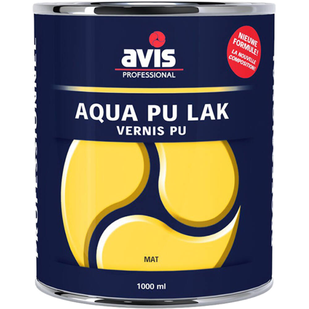 Avis Aqua Pu Lak Hoogglans 500 ml