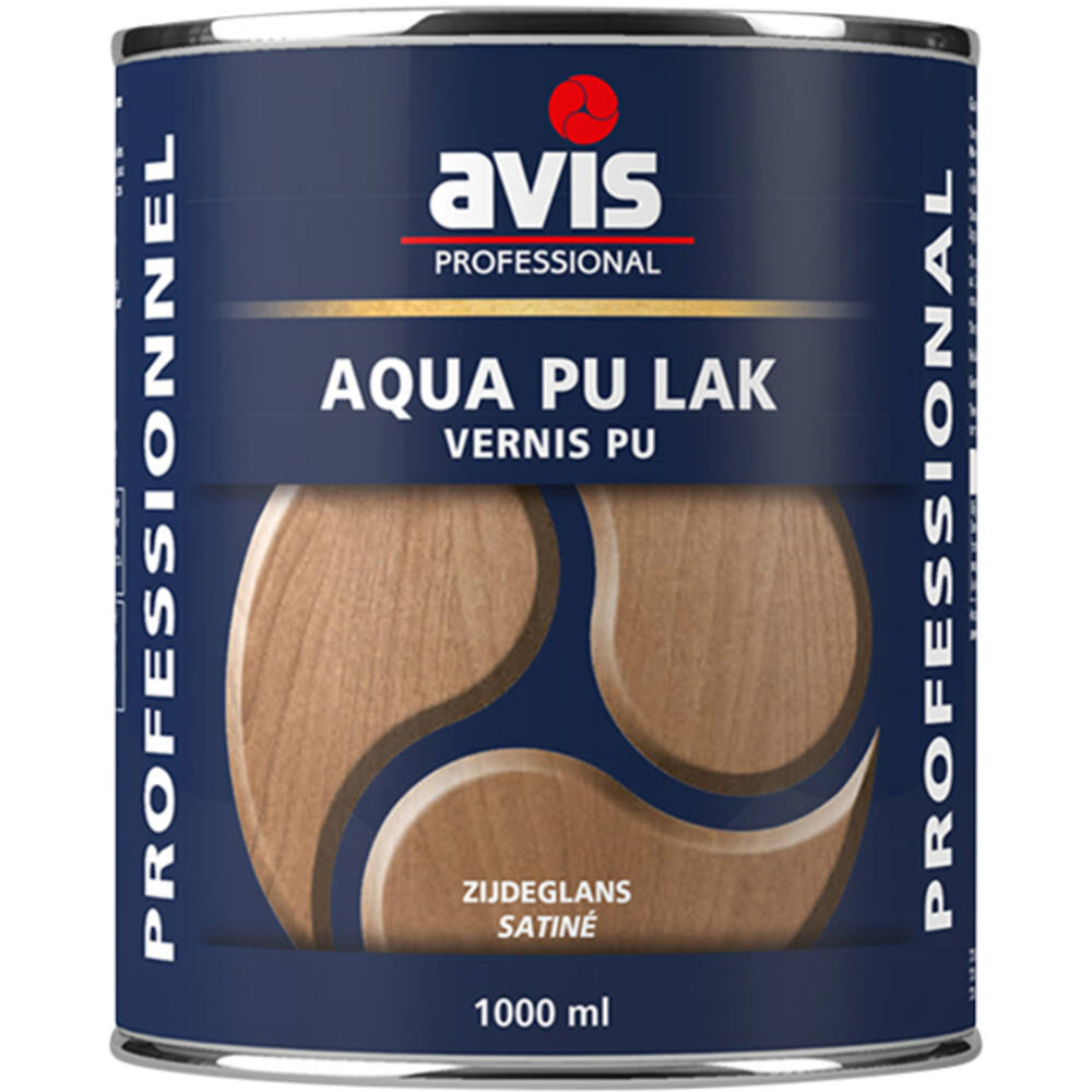 Avis Aqua Pu (Polyurethane) Lak Zijdeglans 1 L