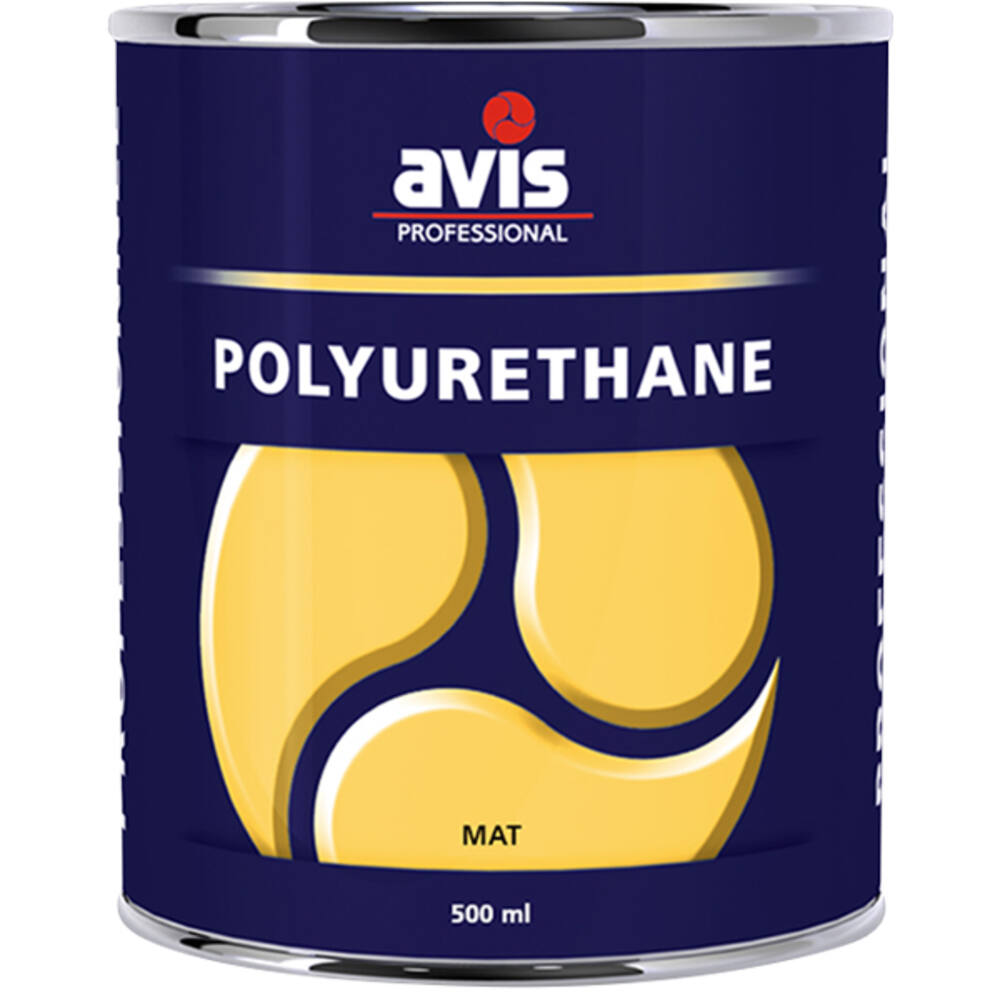 Avis Pu Polyurethane Lak Mat 500 ml