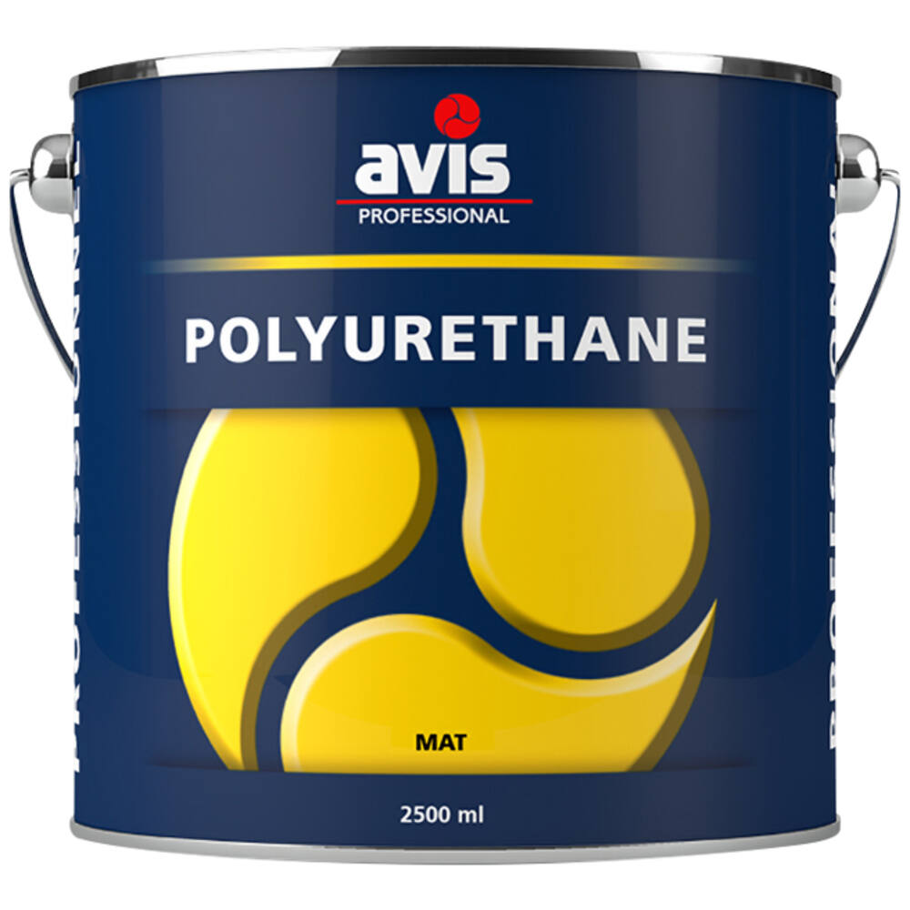 Avis Pu Polyurethane Lak Mat 2,5 L
