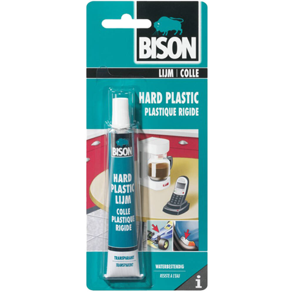 Bison Hard Plastic Lijm 25 ml Blister