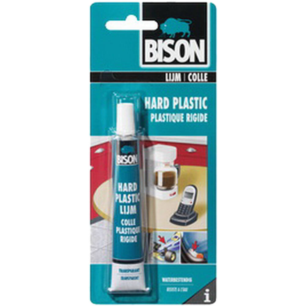 Bison Hard Plastic Lijm 25 ml Blister