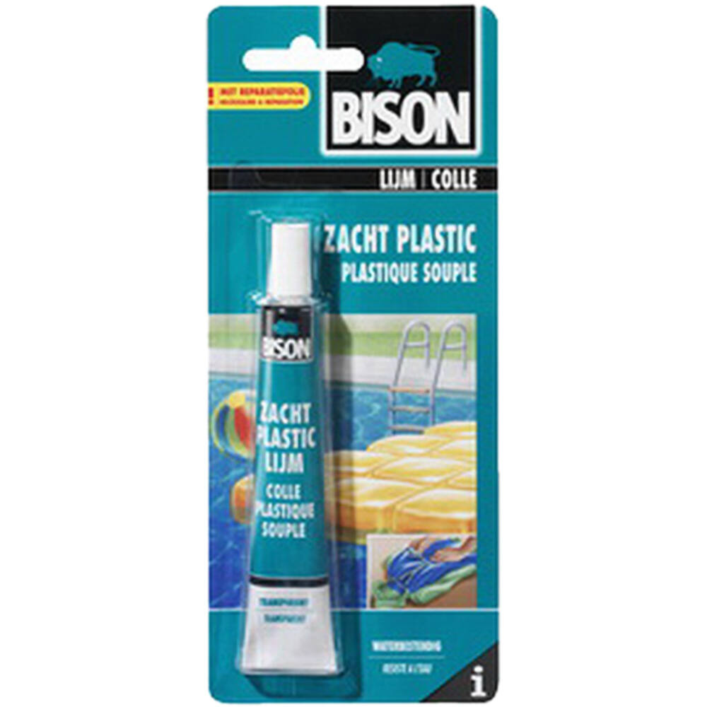 Bison Zacht Plastic Lijm 25 ml Blister