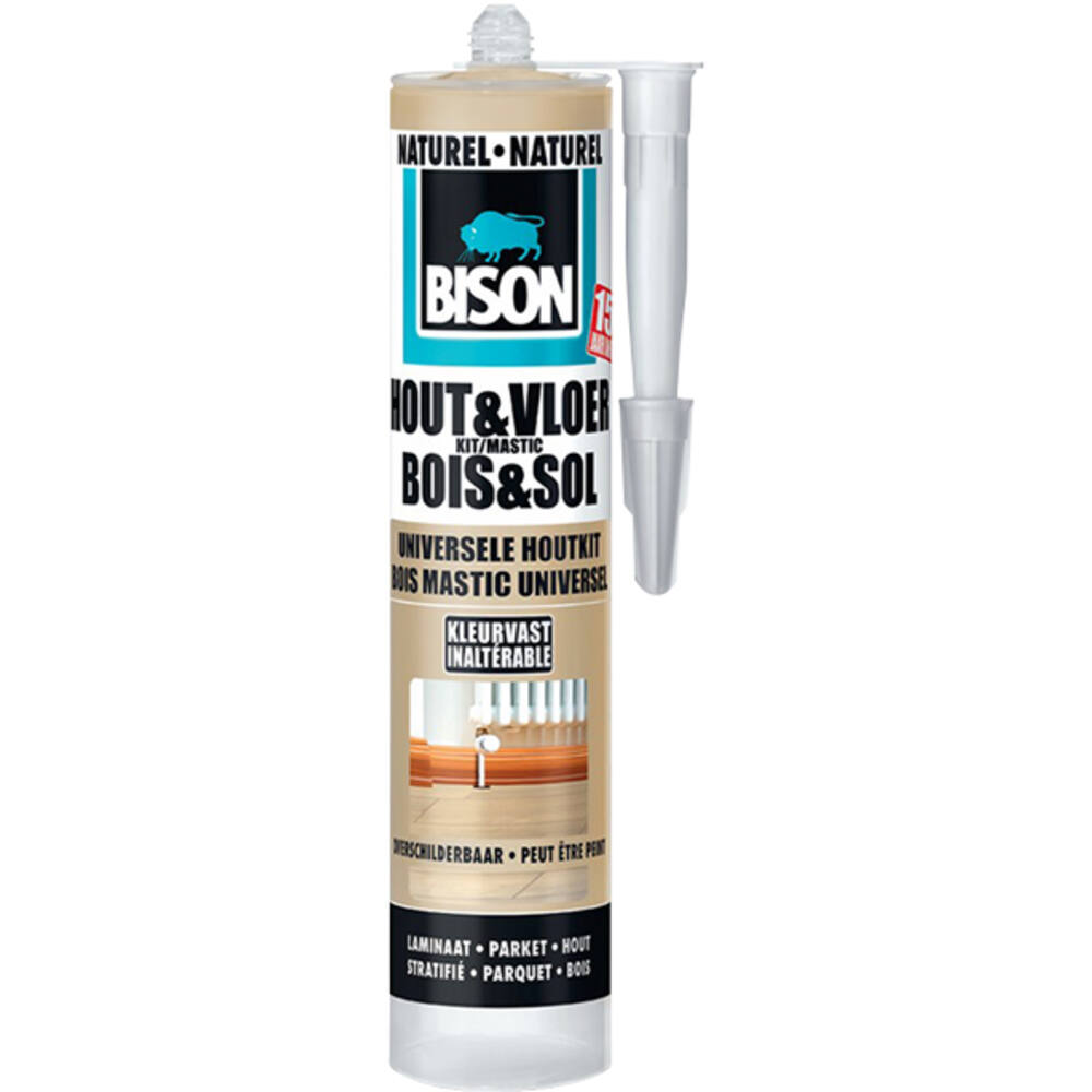 Bison Hout & Vloer Naturel Koker 300 ml