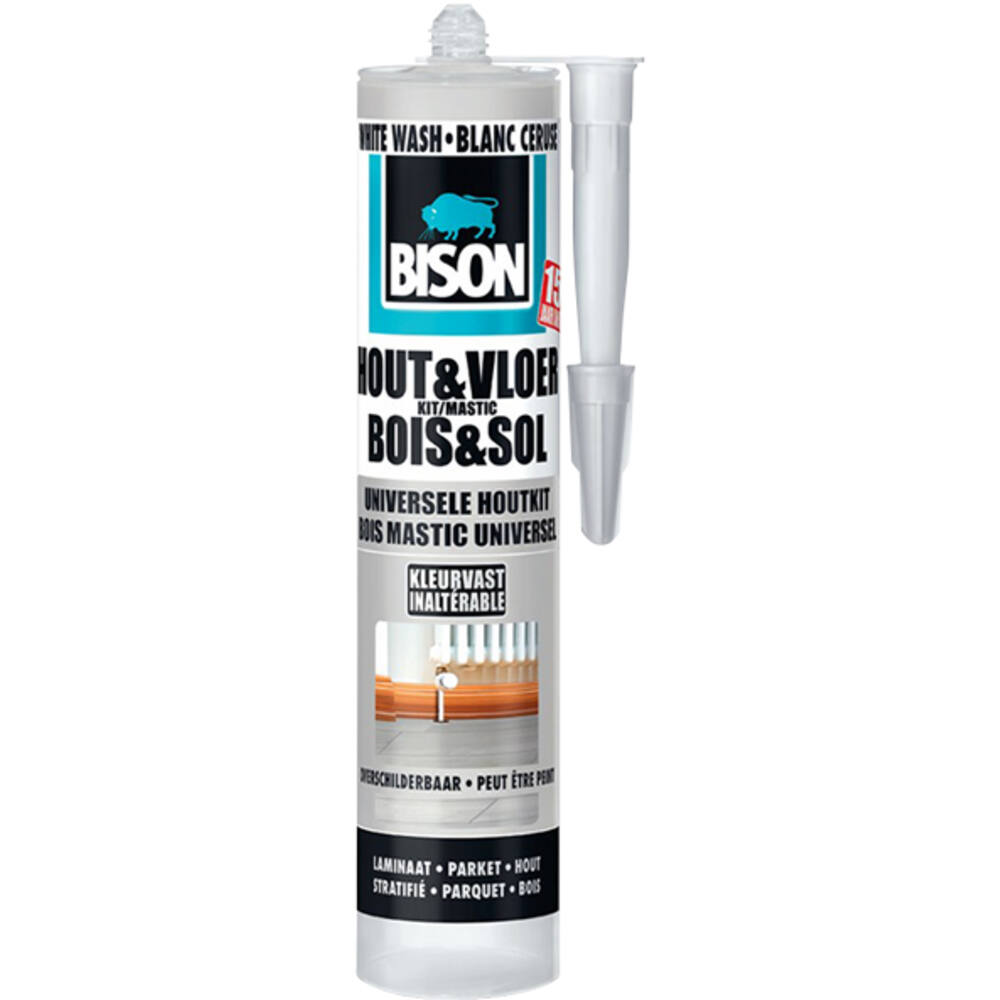 Bison Hout & Vloer White Wash Koker 300 ml