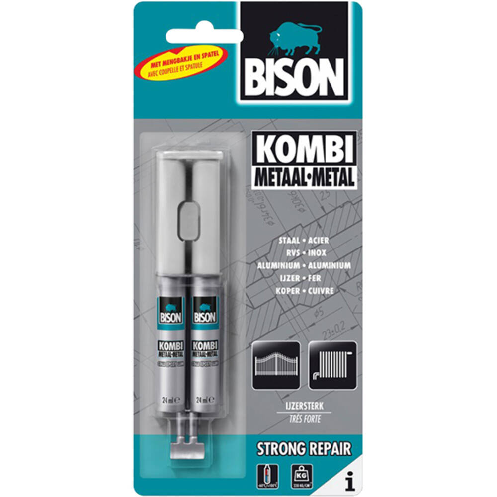 Bison Kombi Metaal 24 ml Blister