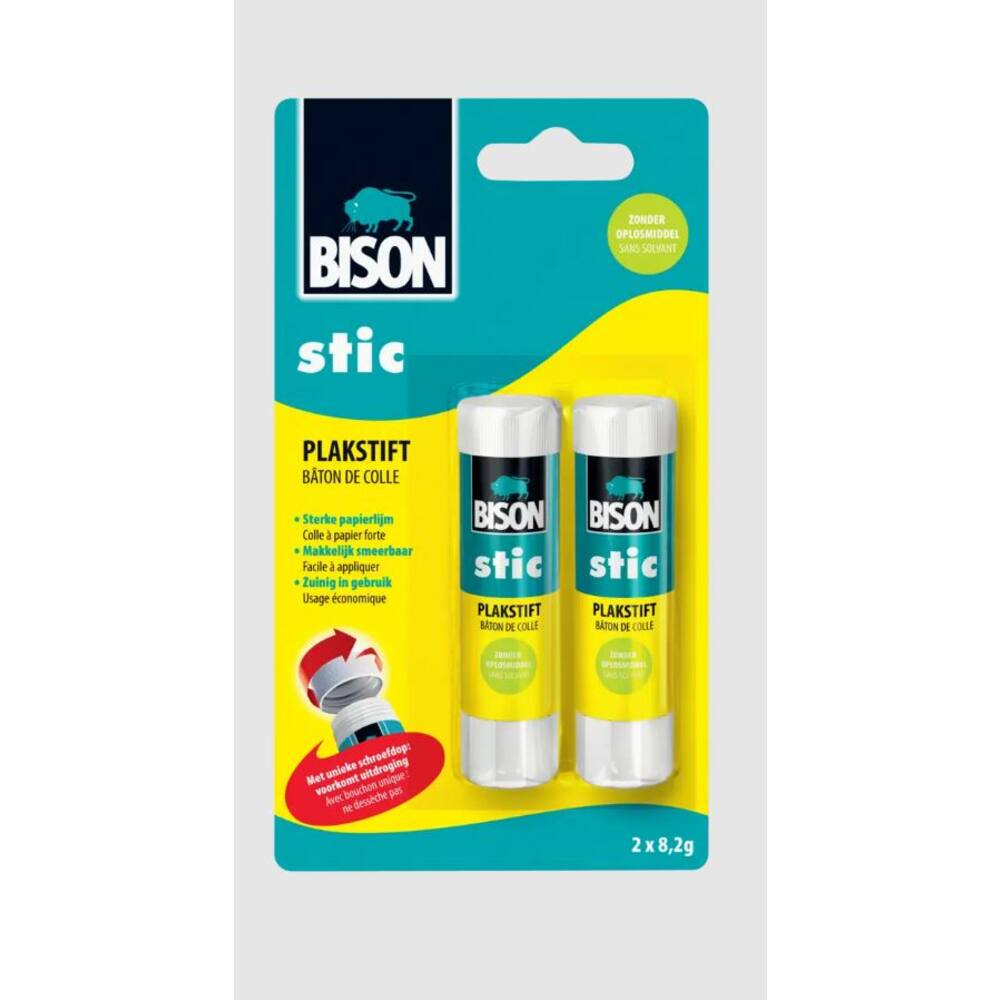 Bison Stic Plakstift 2 x 2,8 g