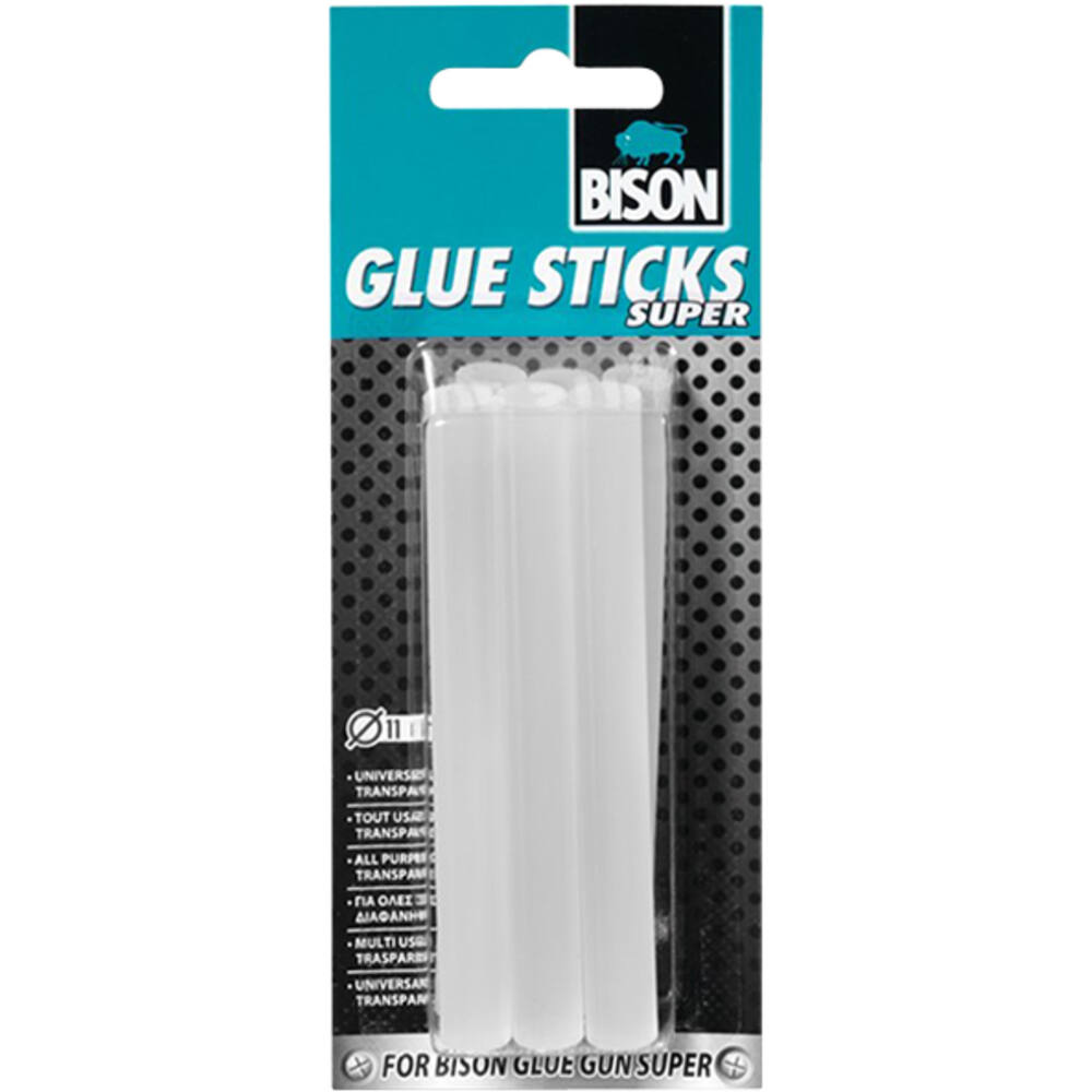 Bison Glue Sticks Super Transparant 6 x 11 mm