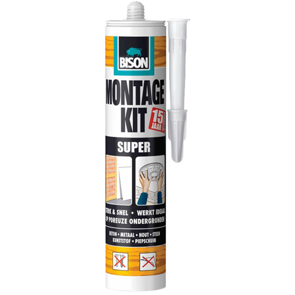 Bison Montagekit Super 440 g Koker