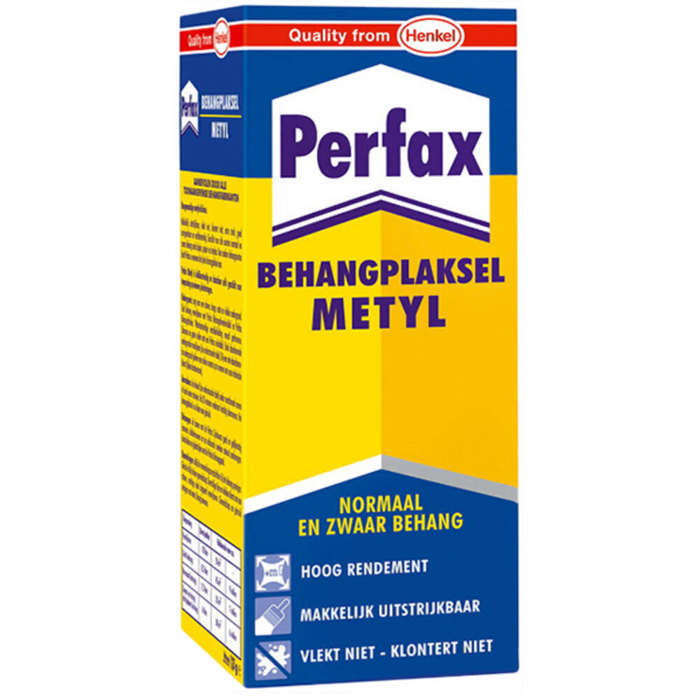 Perfax Metyl Behangplaksel Blauw 125 g