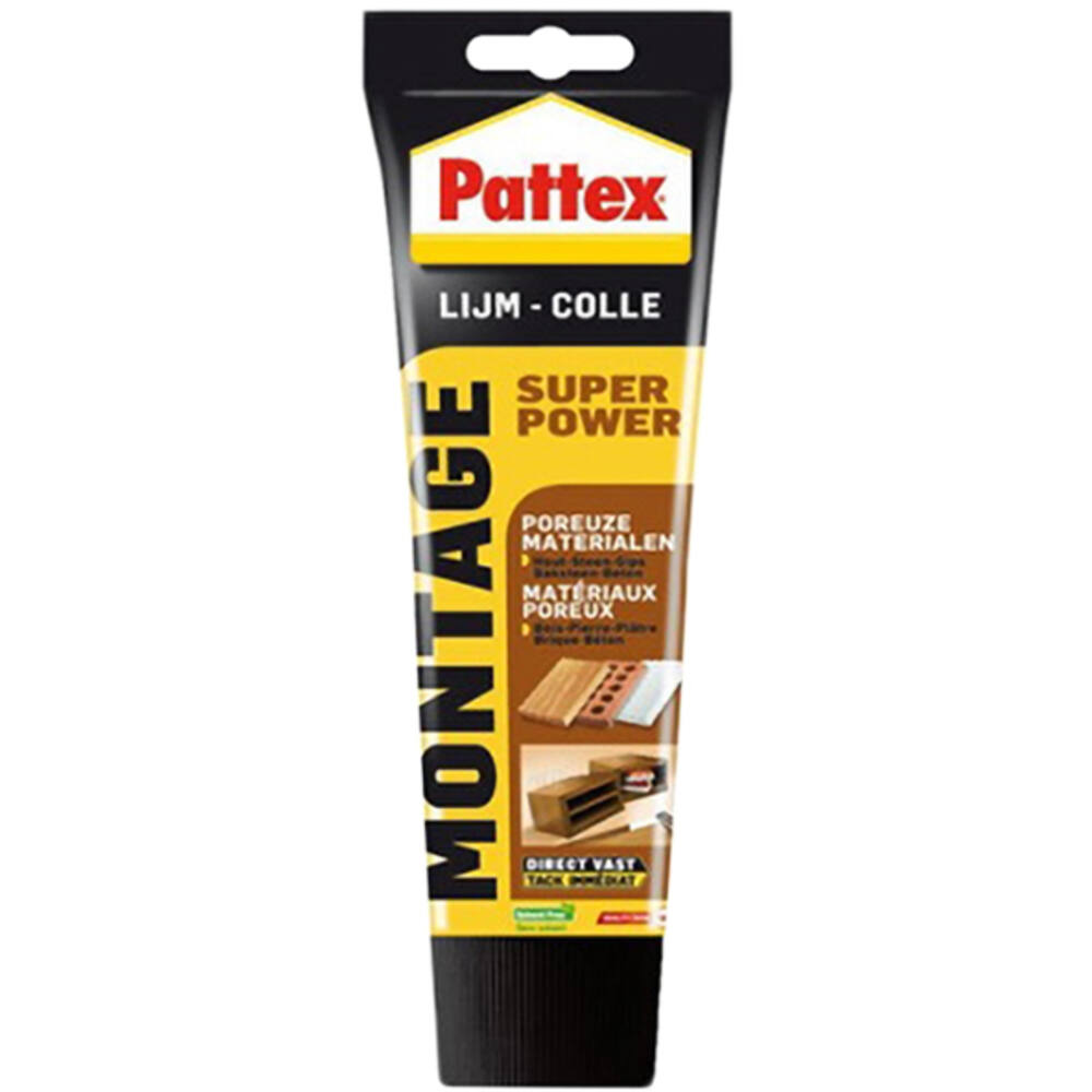 Pattex Montagekit Super Power Op Waterbasis Tube 250 g