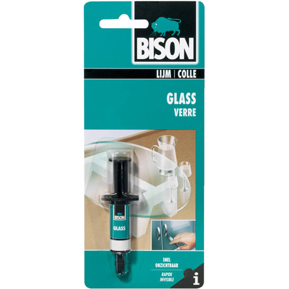 Bison Lijm Glas 3g Blister