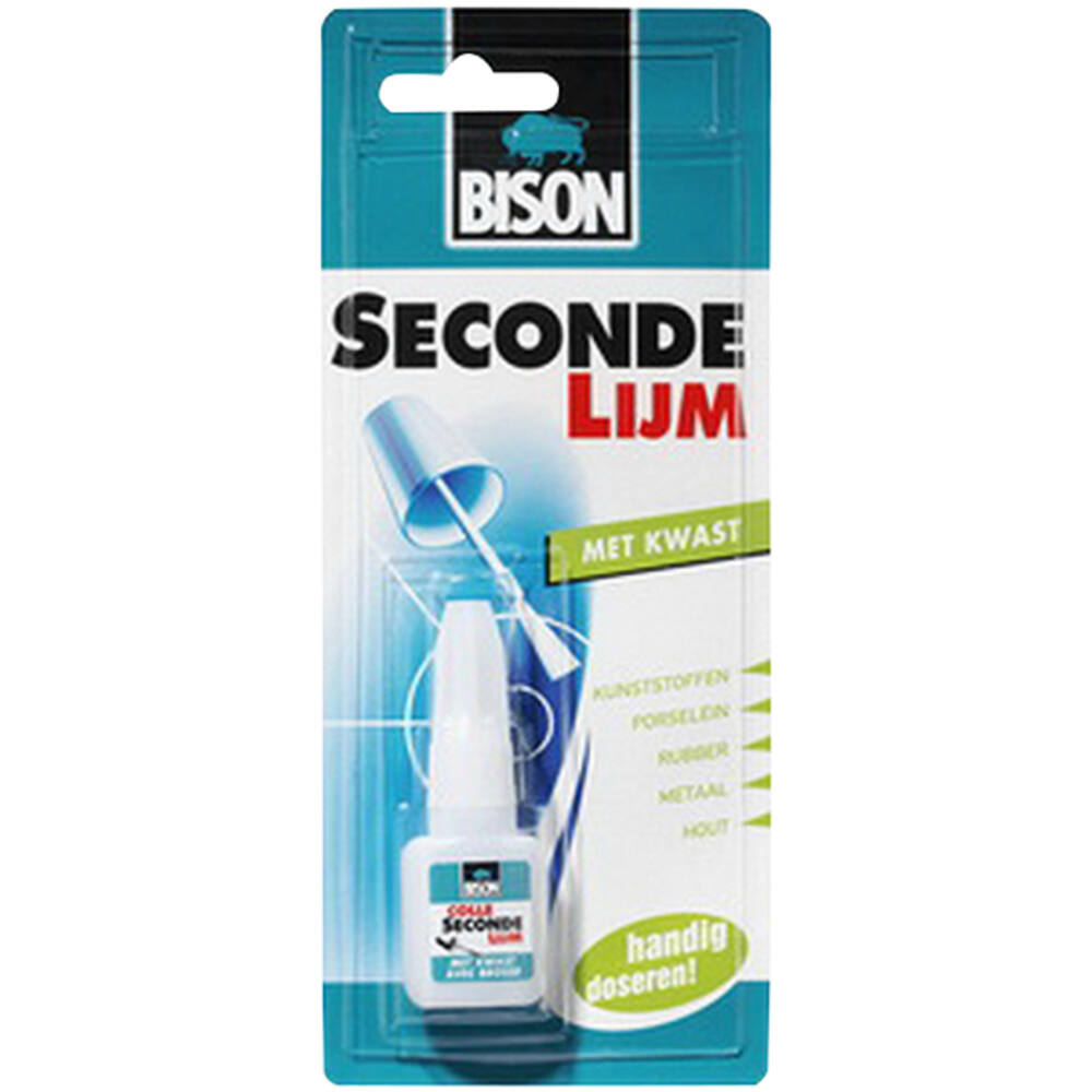 Bison Secondelijm Met Kwast 5 g