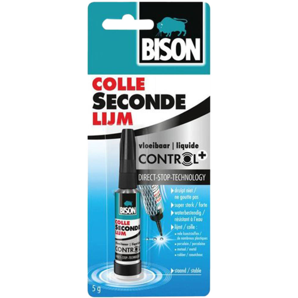 Bison Secondelijm Control Tube 5 g