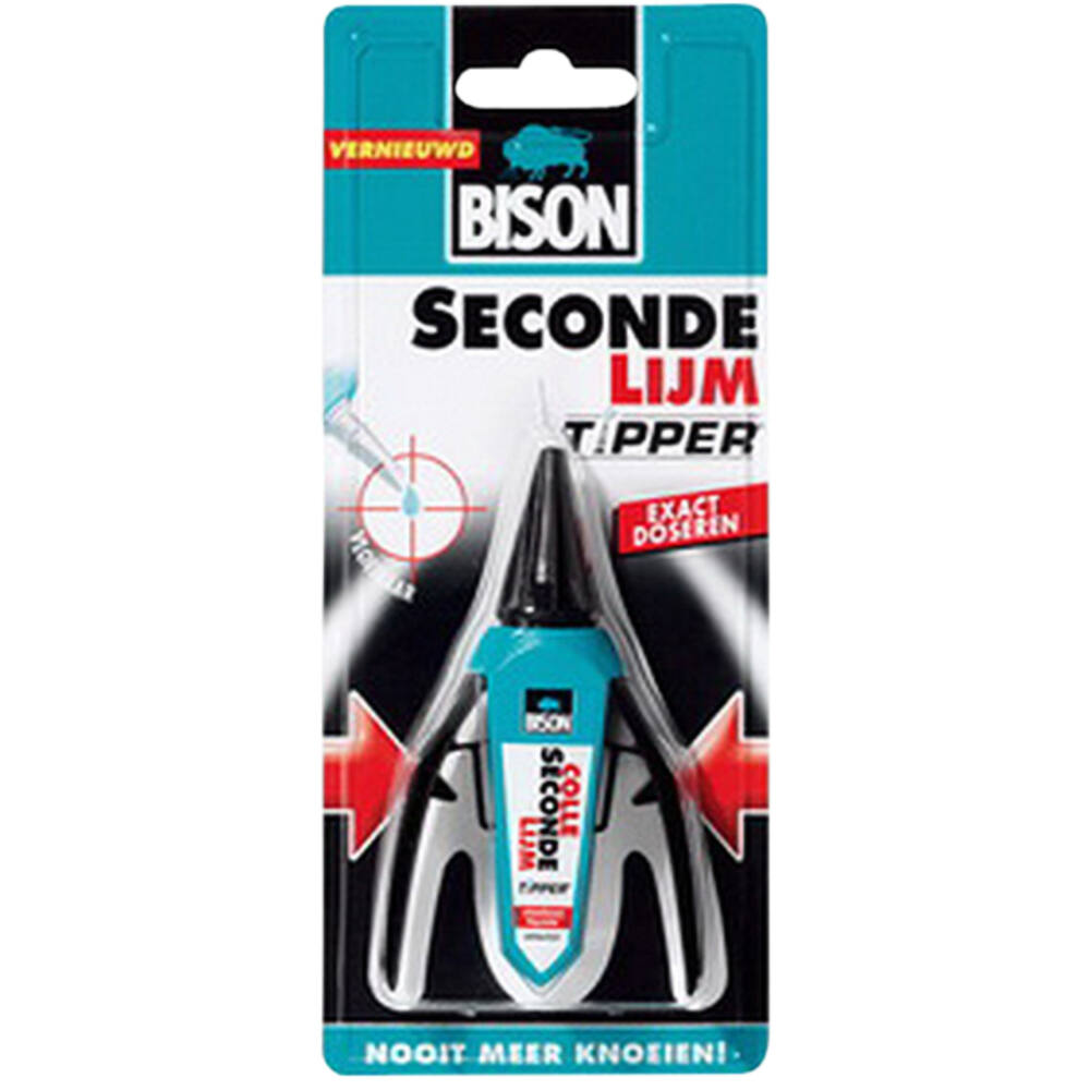 Bison Secondelijm Tipper Vloeibaar 3 g
