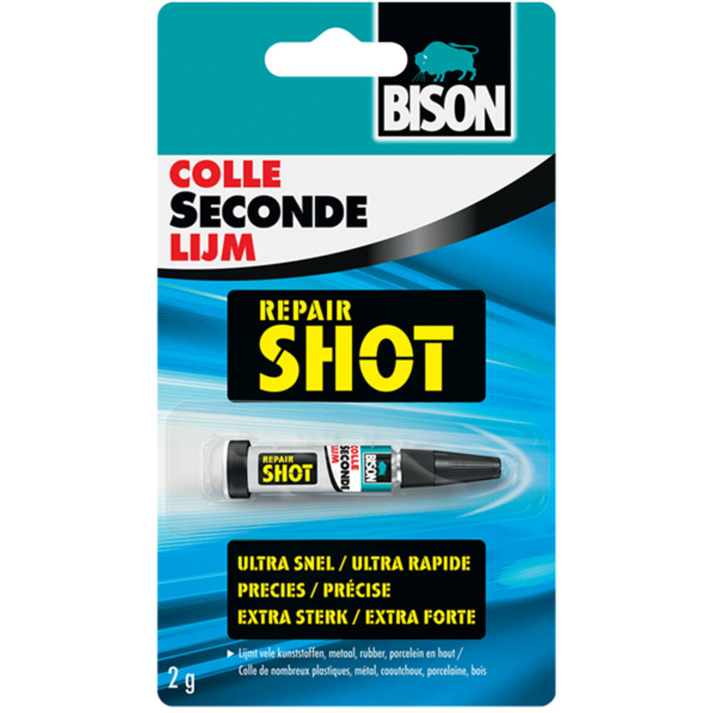 Bison Secondelijm Repair Shot 2 g