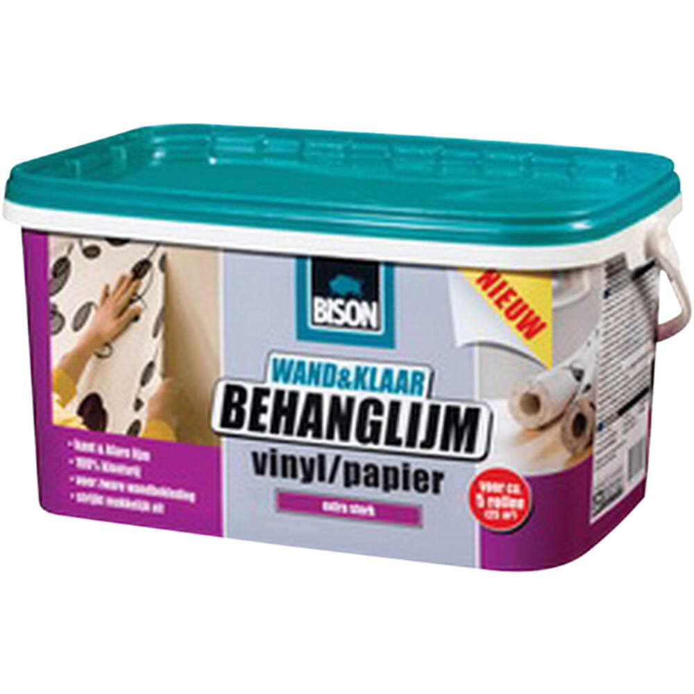 Bison Wand&Klaar Vinyl/Papier Behang 2,5 kg