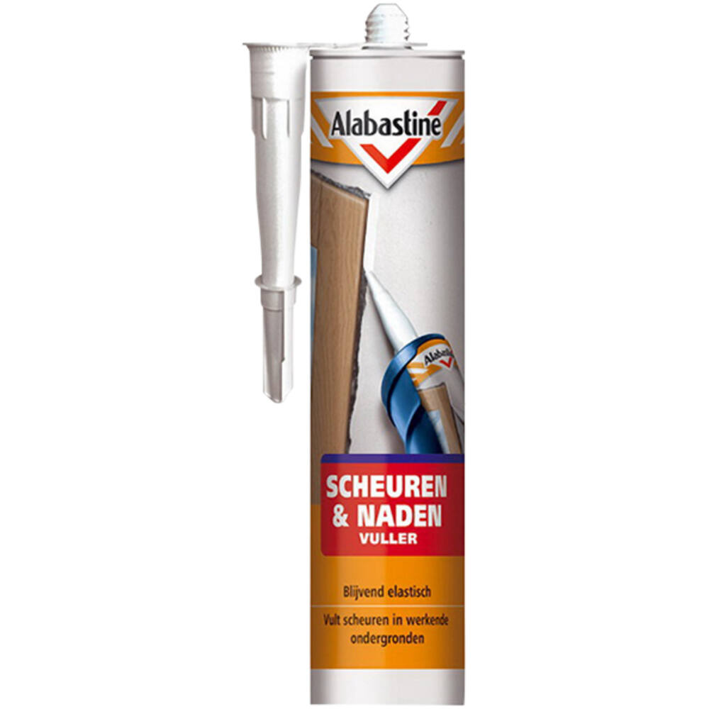 Alabastine Scheuren en Nadenvuller 310 ml Koker