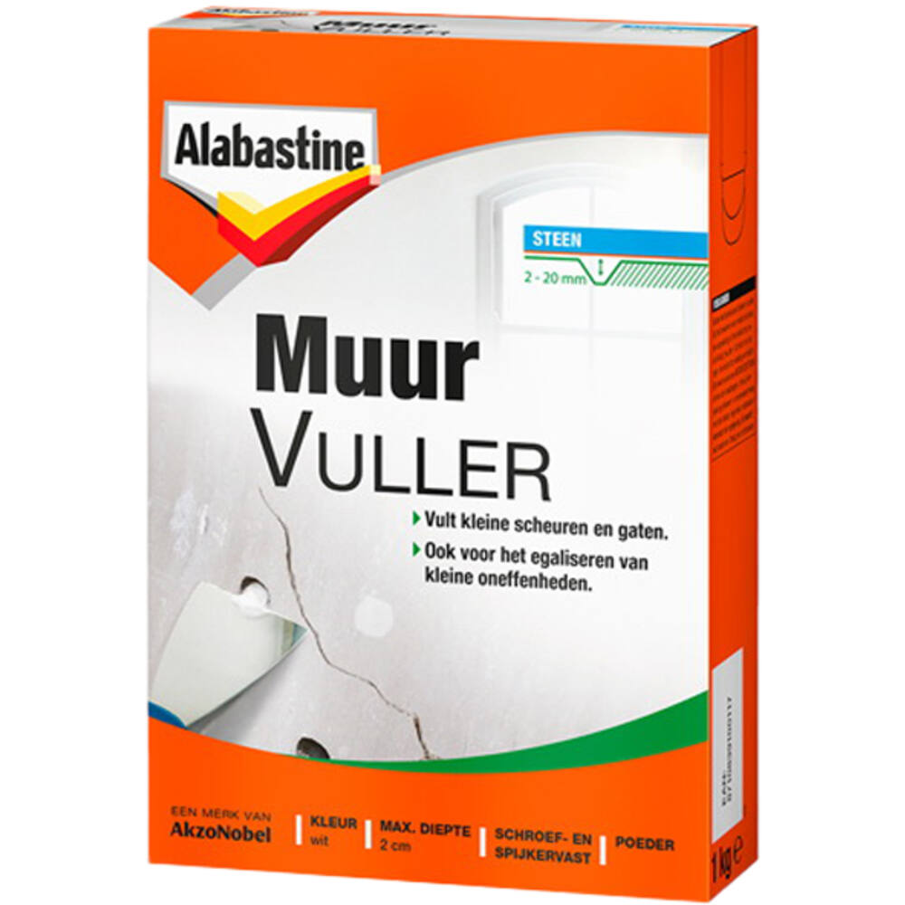Alabastine Muurvuller Poeder 1 kg