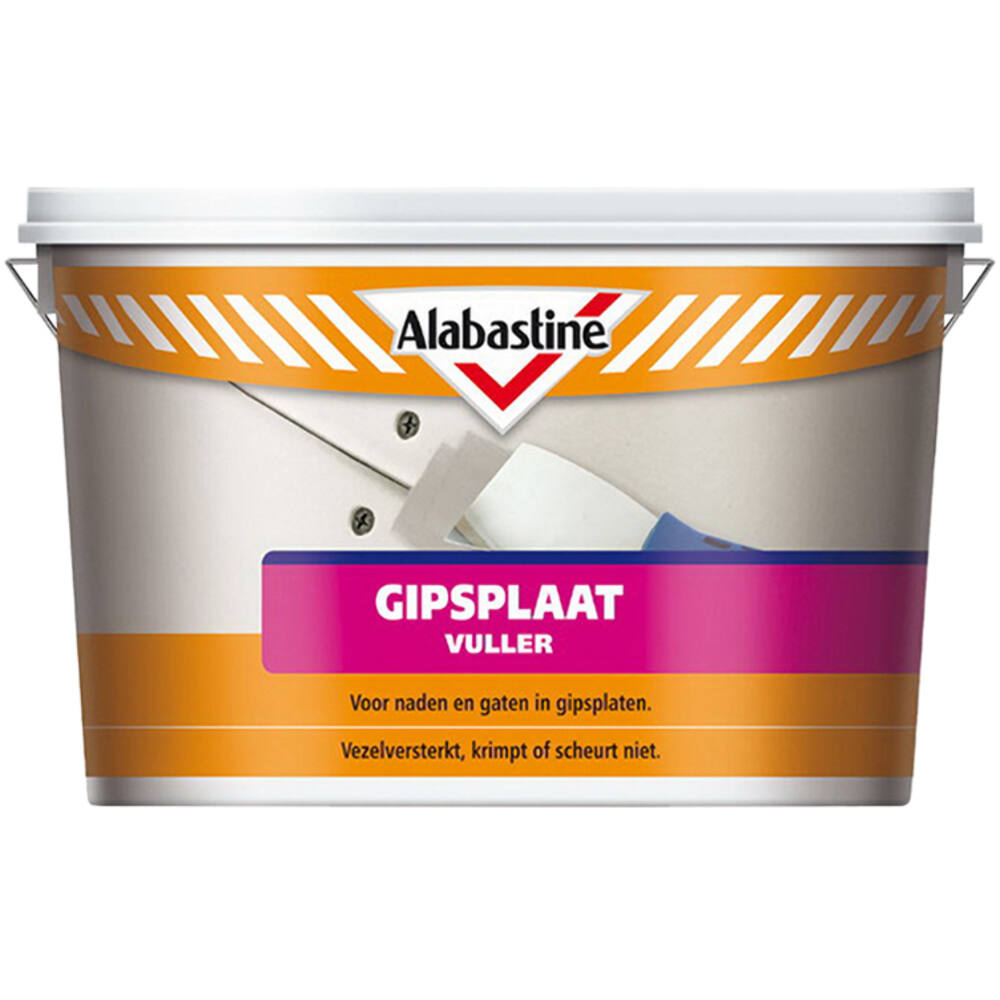 Alabastine Gipsplaatvuller Kant & Klaar 2,5 L Emmer