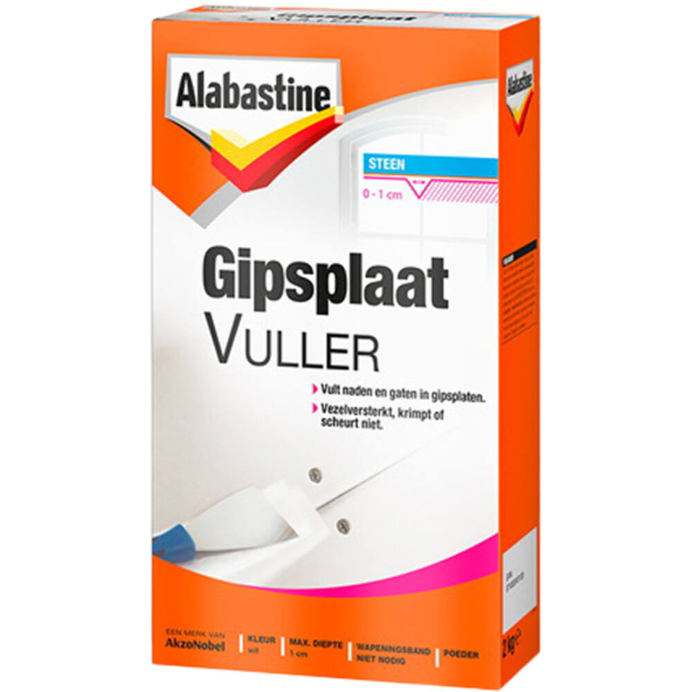 Alabastine Gipsplaatvuller Poeder 2 kg Pak