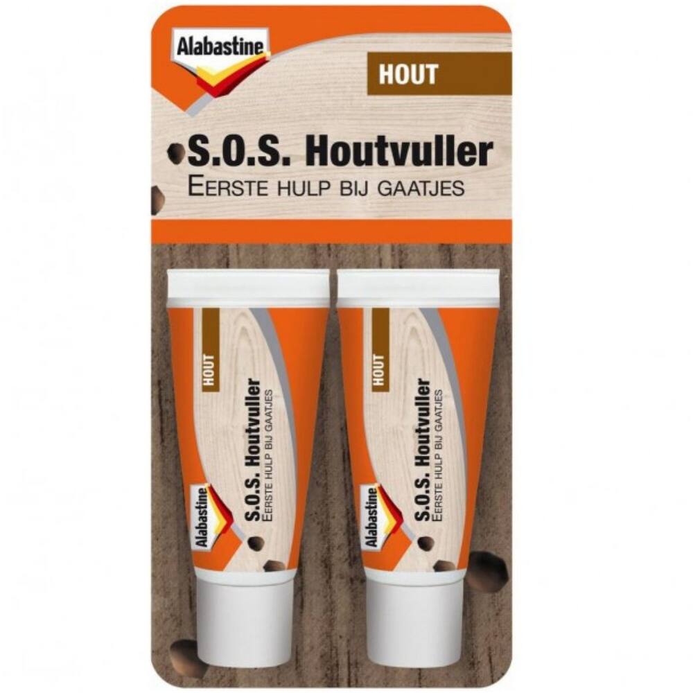 Alabastine S.O.S Houtvuller Tube 2x20 ml