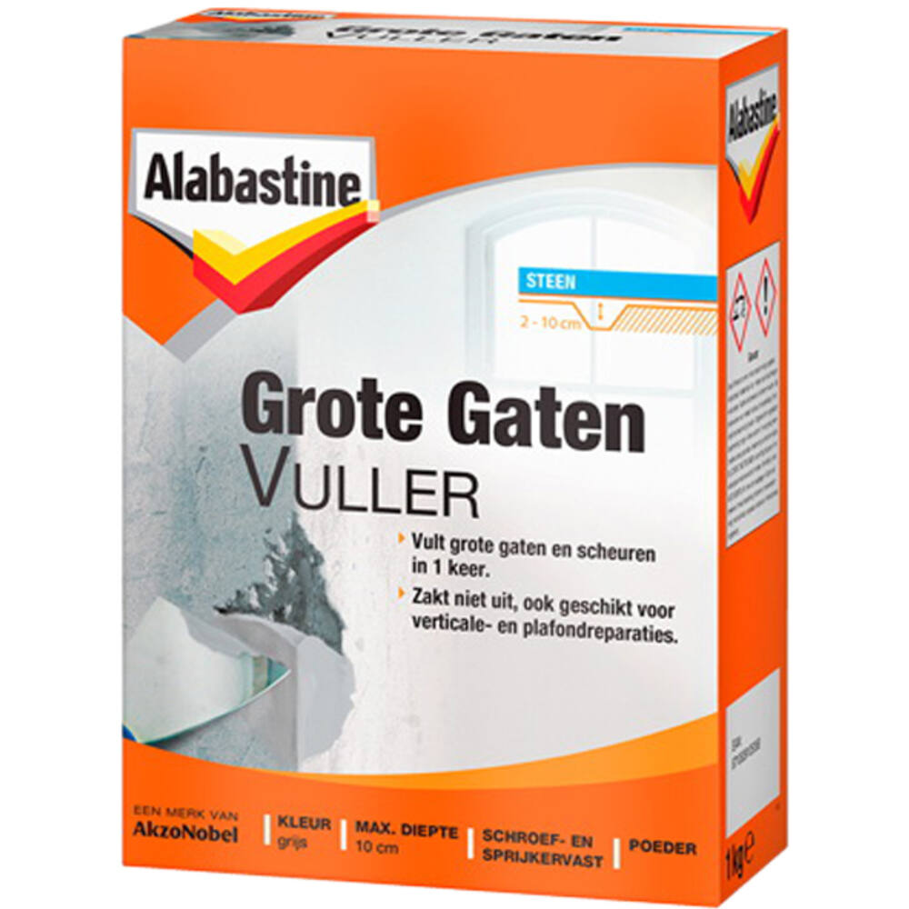 Alabastine Grote Gaten Vuller Poeder Pak 1 kg