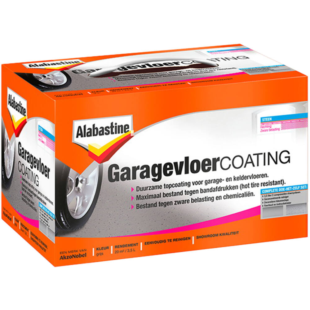 Alabastine Garagevloercoating Set 3,5 L