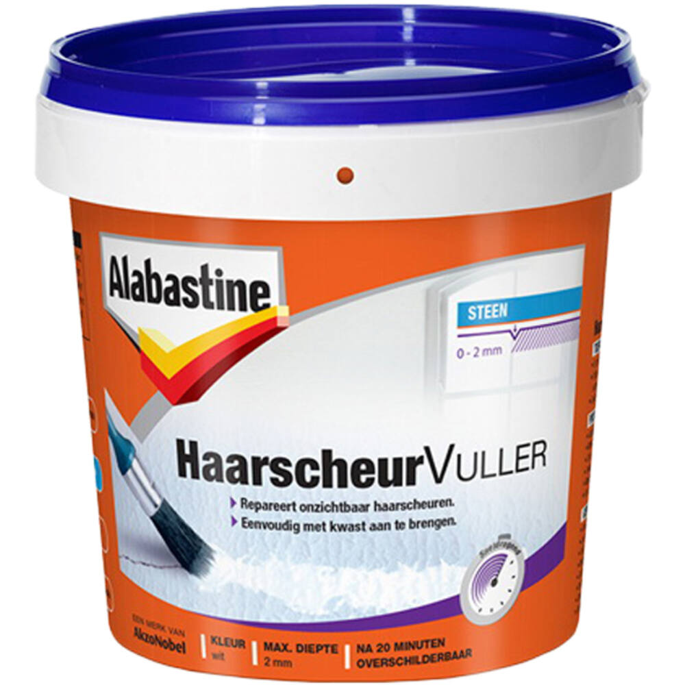 Alabastine Haarscheur Vuller Kant & Klaar Pot 250 ml