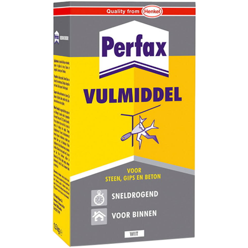 Perfax Vulmiddel 1,5 kgWit