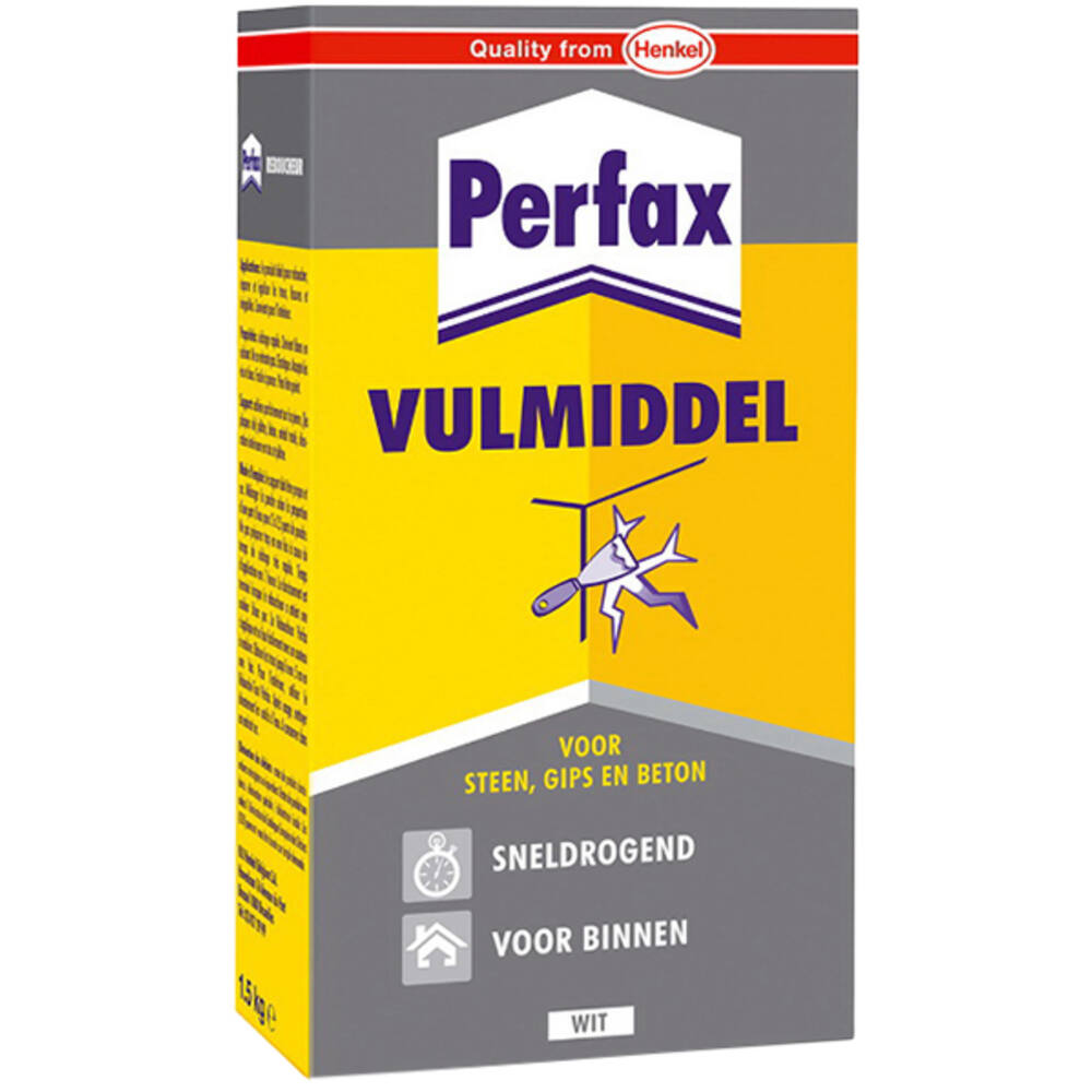 Perfax Vulmiddel 1,5 kgWit