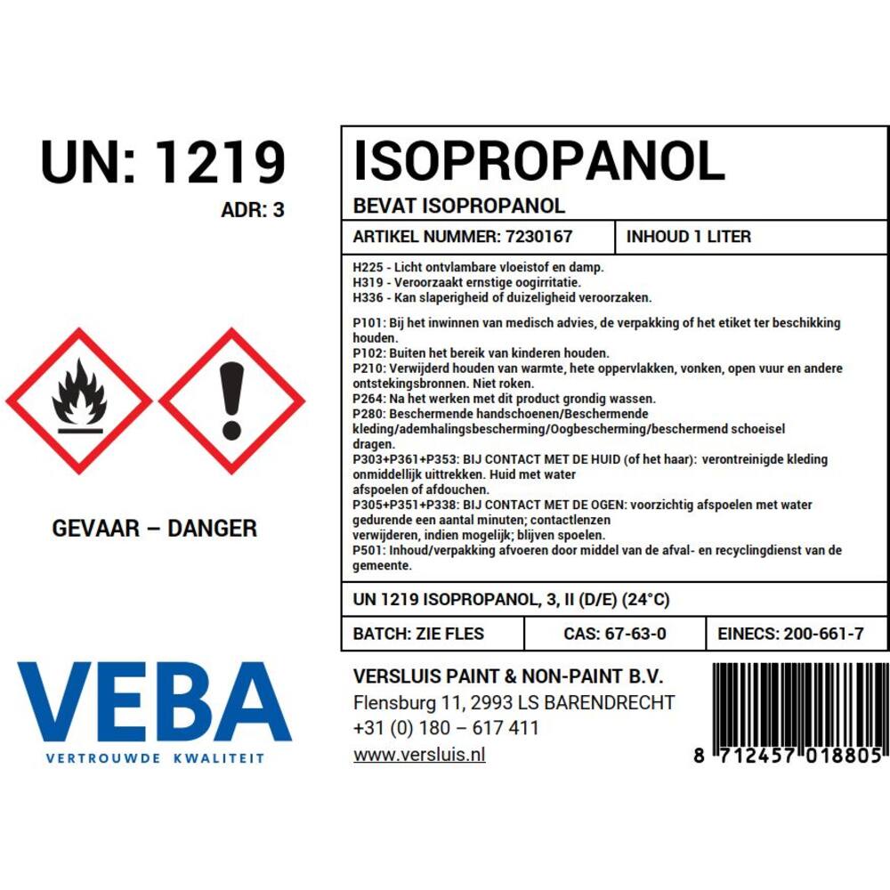 Isopropanol 1 L