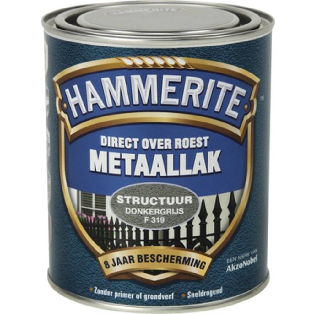 HAMMERITE STRUCT D GRIJS 750ML