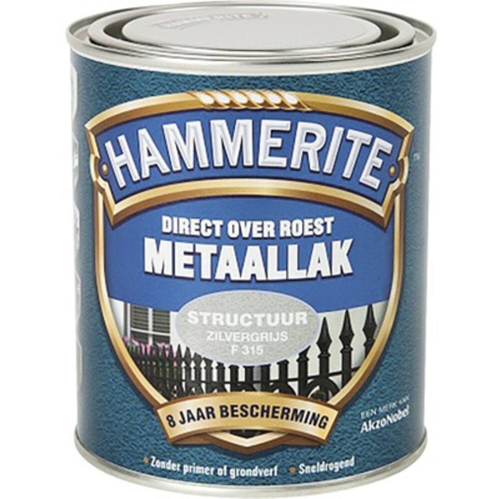 HAMMERITE STRUCT Z GRIJS 0.75L