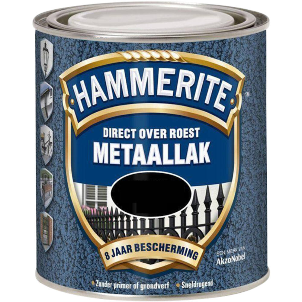 Hammerite Hamerslag Bruin H150 250 ml