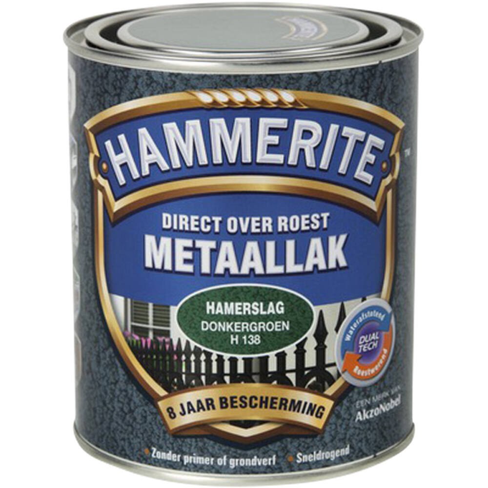 Hammerite Hamerslag Donker Groen H138 750 ml