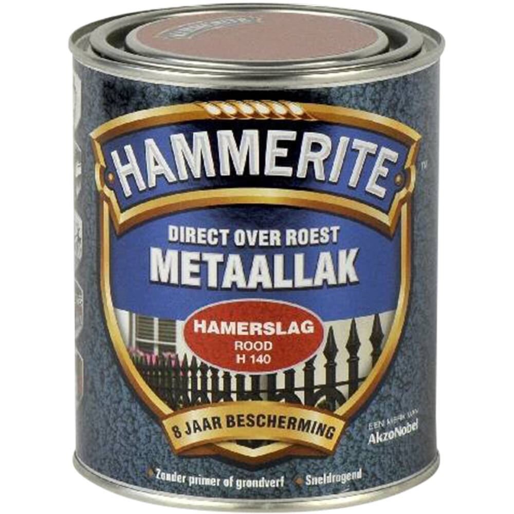 Hammerite Hamerslag Rood H140 750 ml
