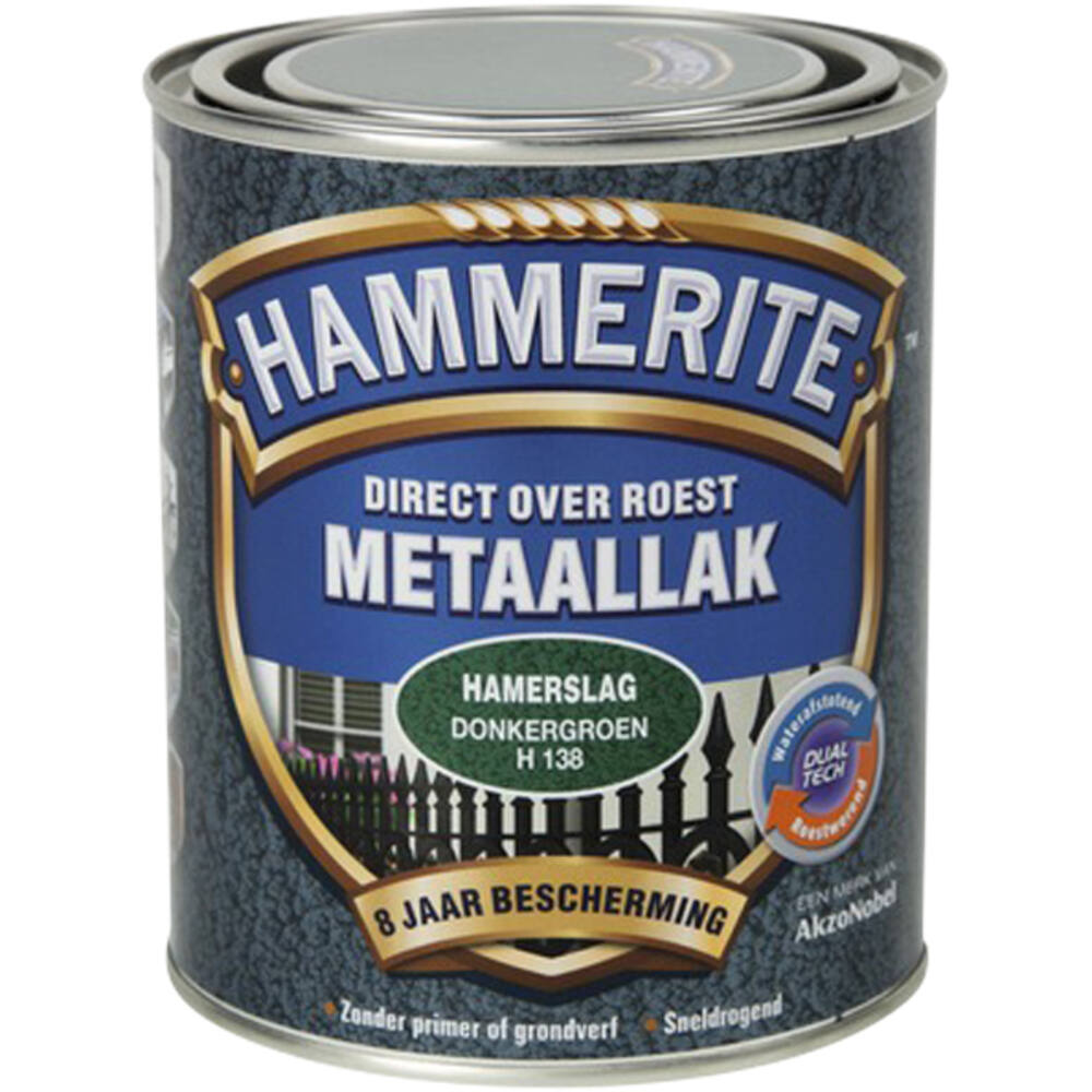 Hammerite Hamerslag Donker Groen H138 2,5 L