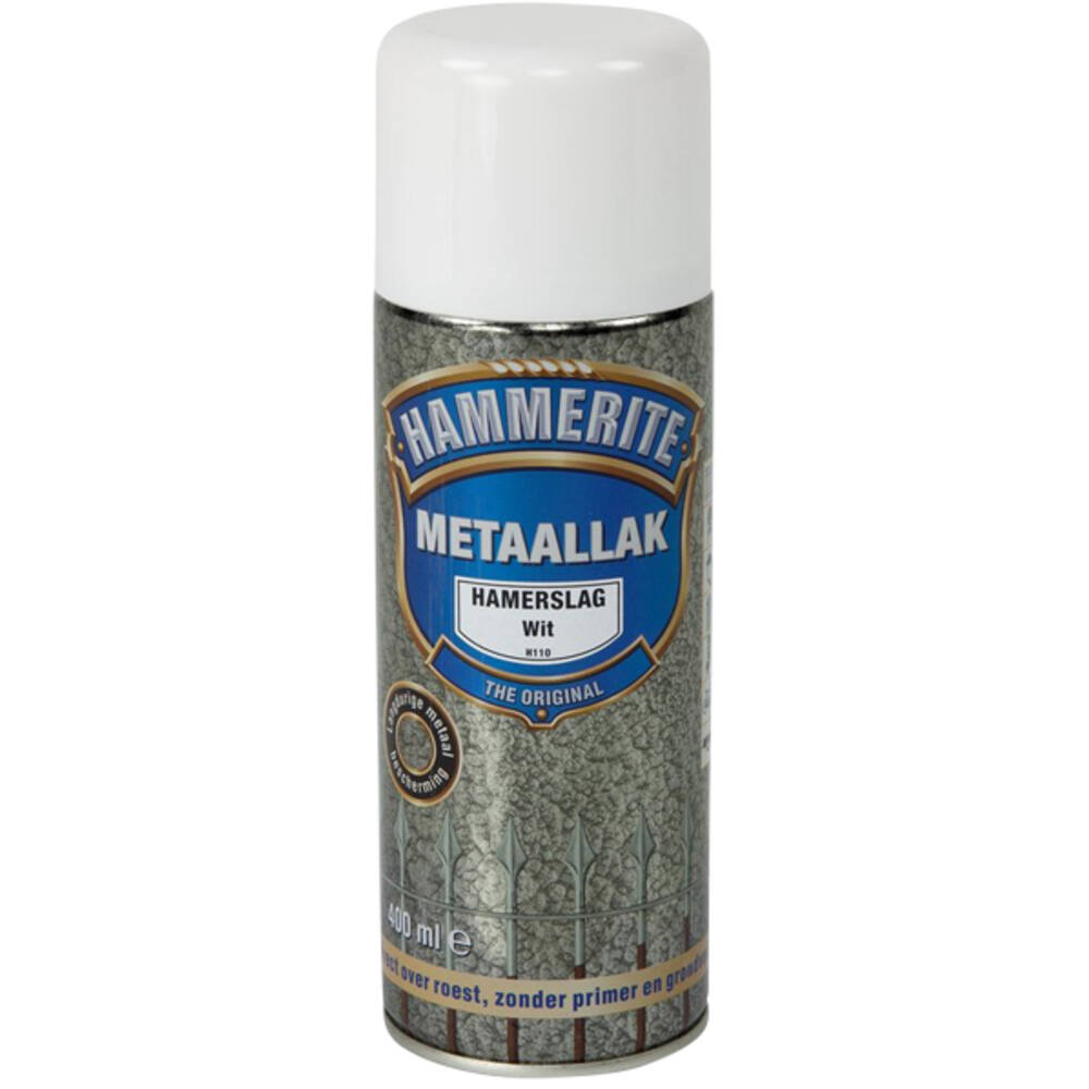 Hammerite Hamerslag Wit H110 400 ml