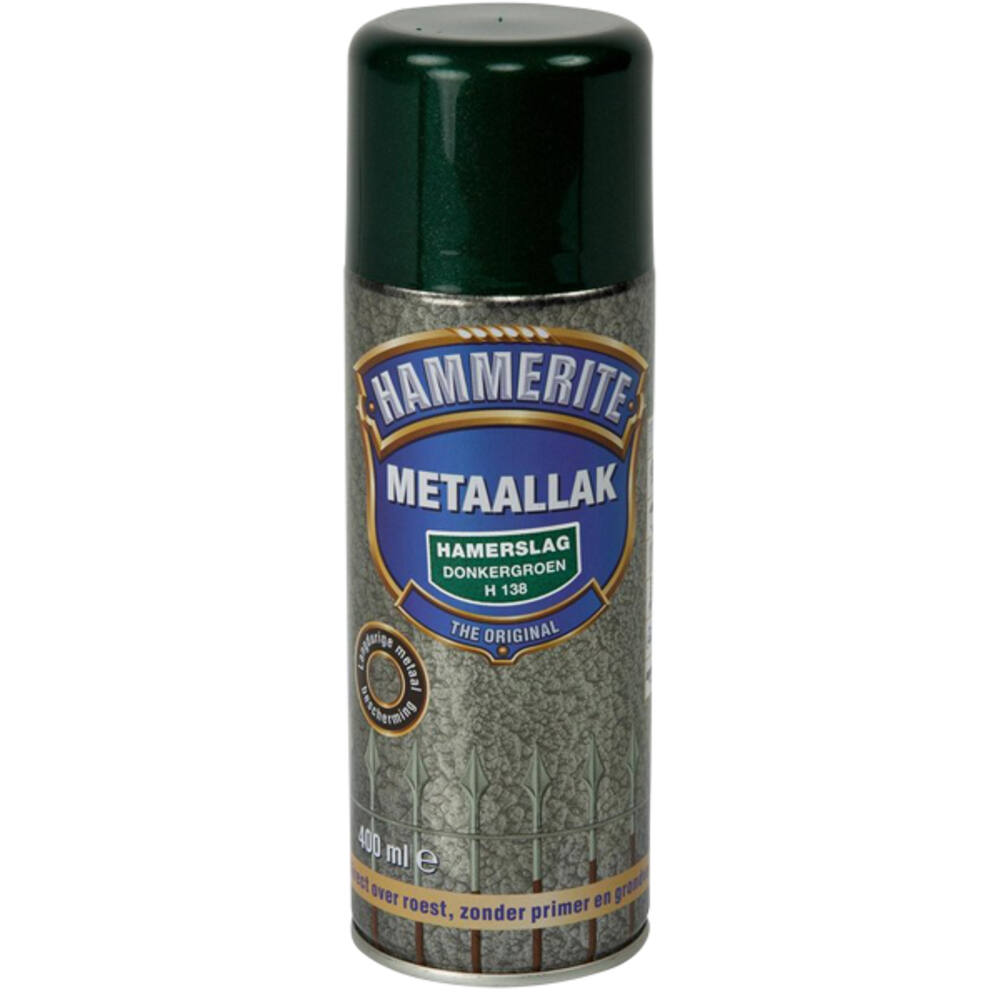 Hammerite Hamerslag Donker Groen H138 400 ml