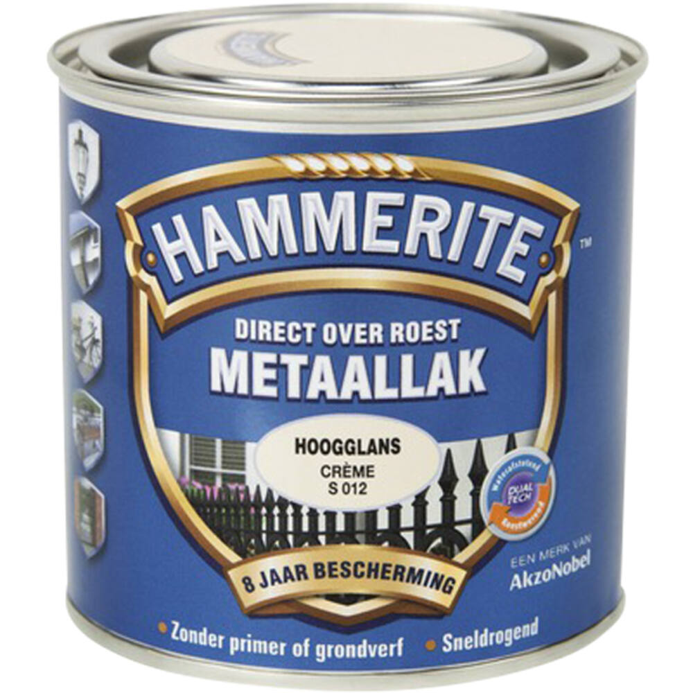 Hammerite Hoogglans Creme S012 750 ml