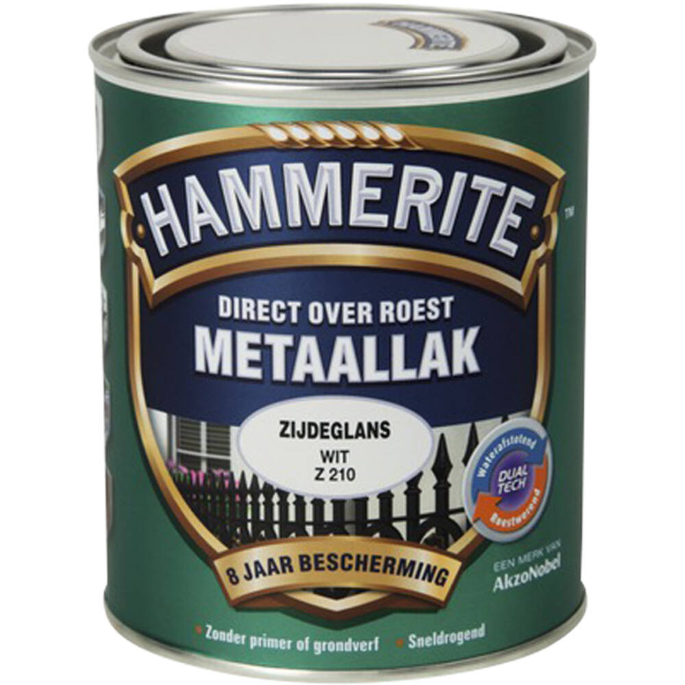 Hammerite Zijdeglans Wit Z210 250 ml