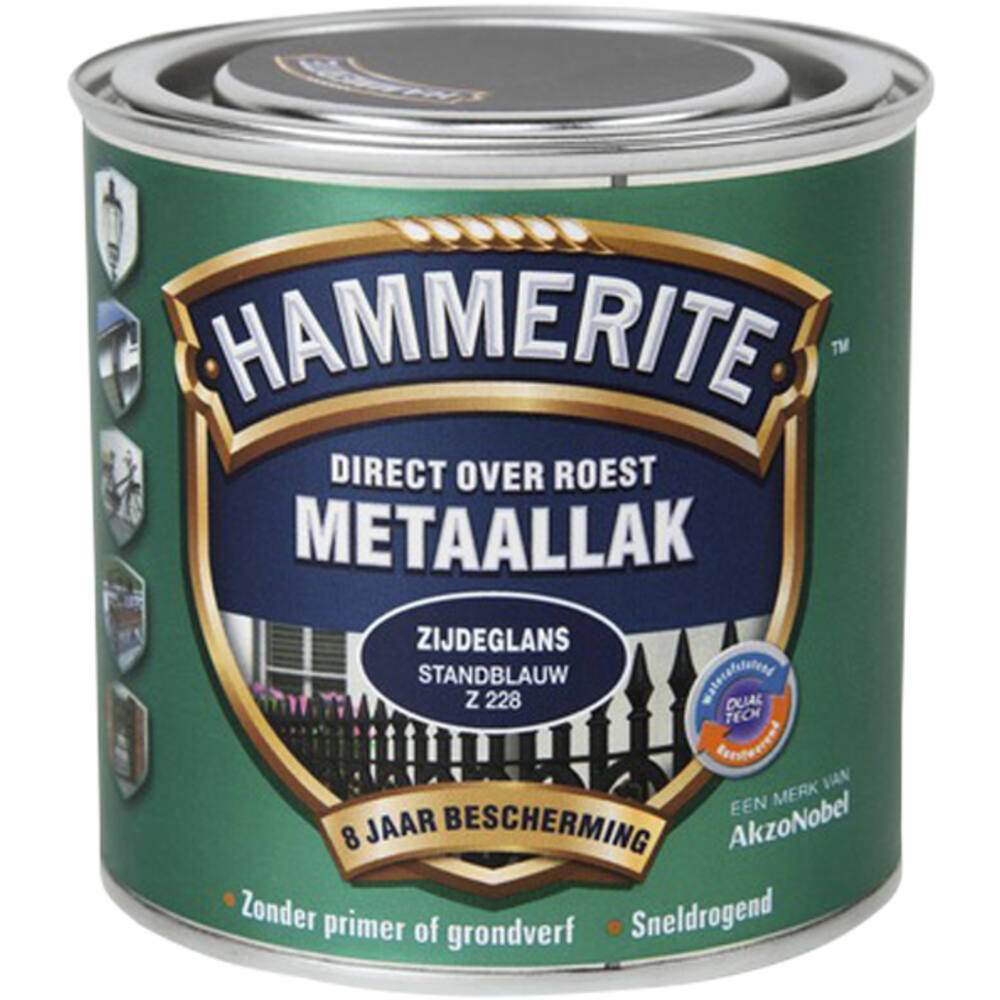 Hammerite Zijdeglans Stand Blauw Z228 250 ml