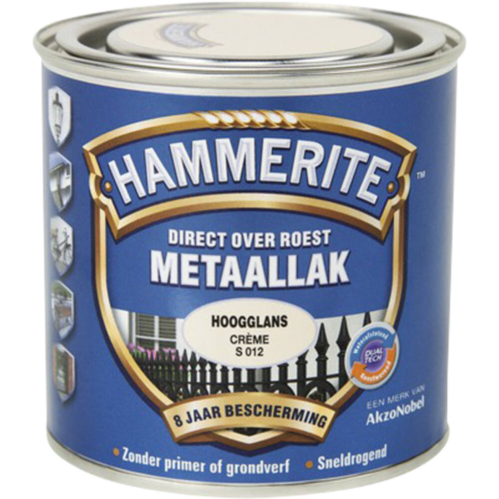 Hammerite Zijdeglans Creme S012 250 ml